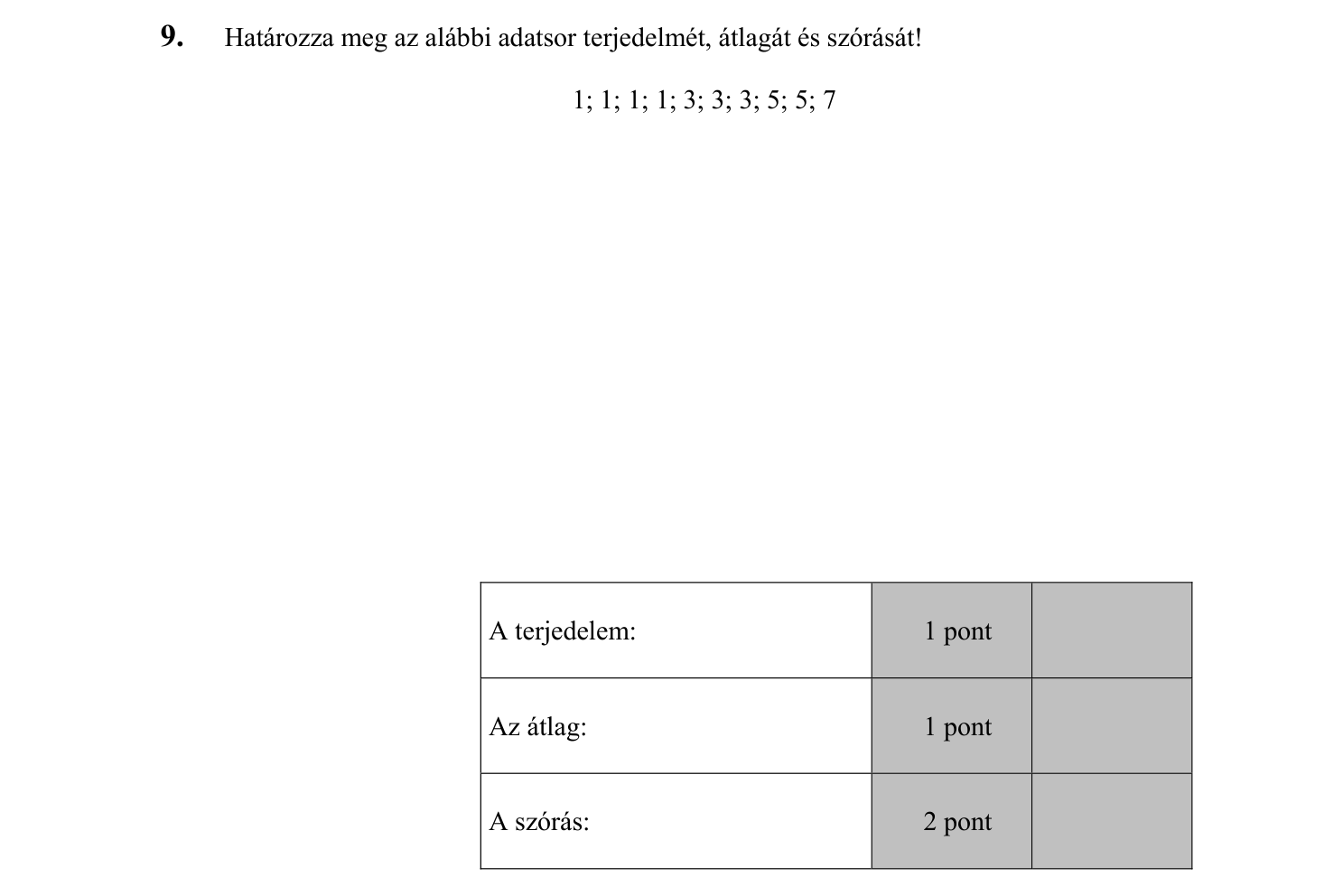 9. feladat