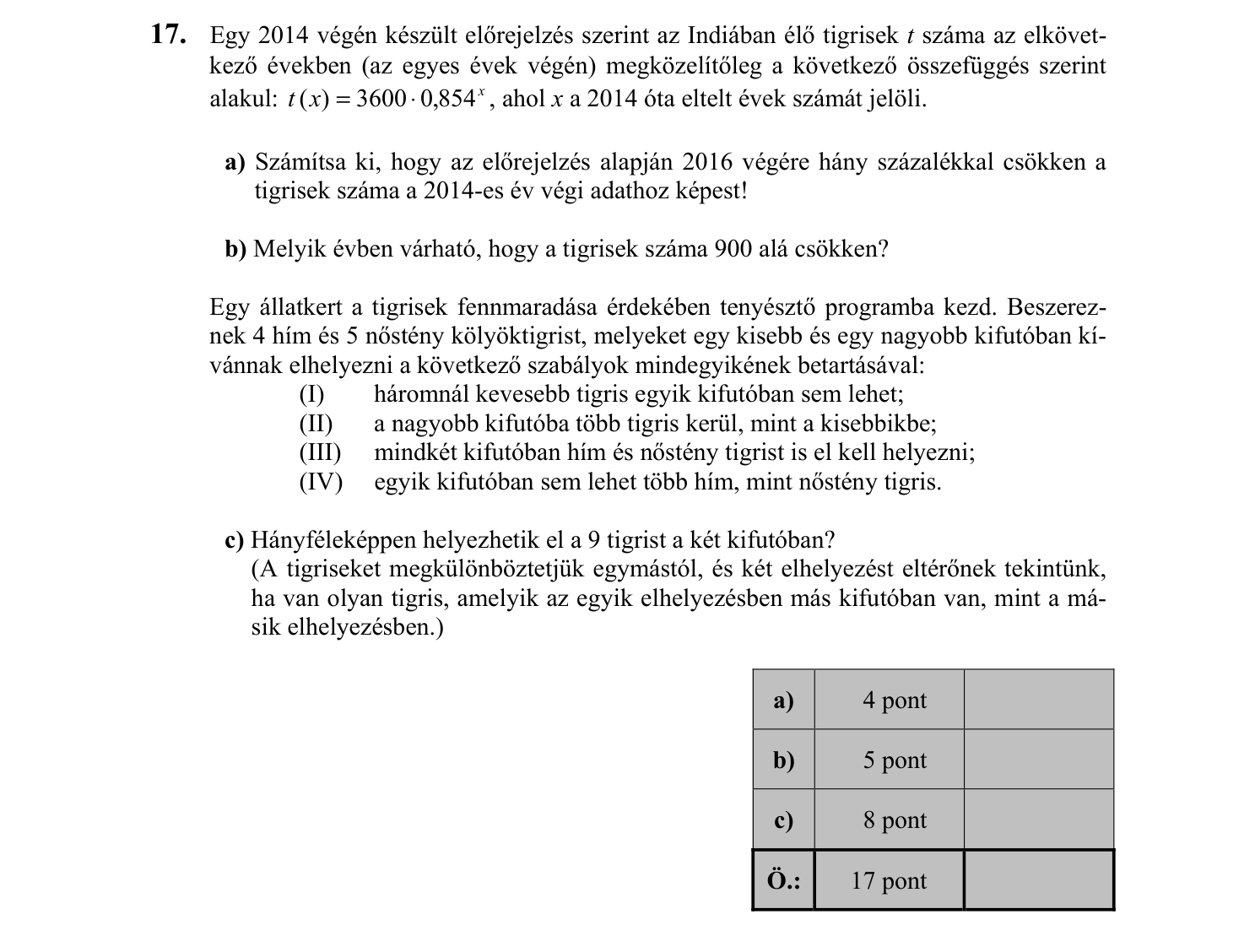 17. feladat