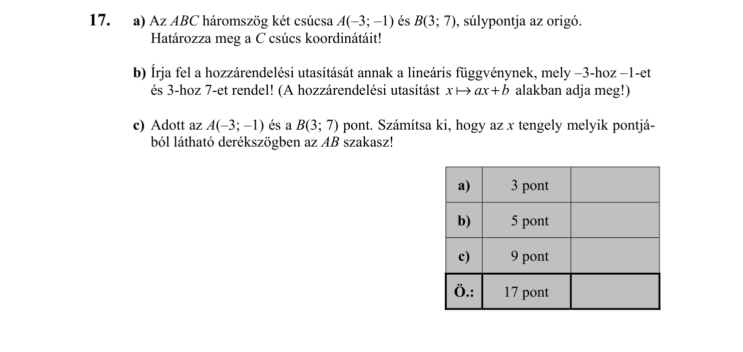 17. feladat