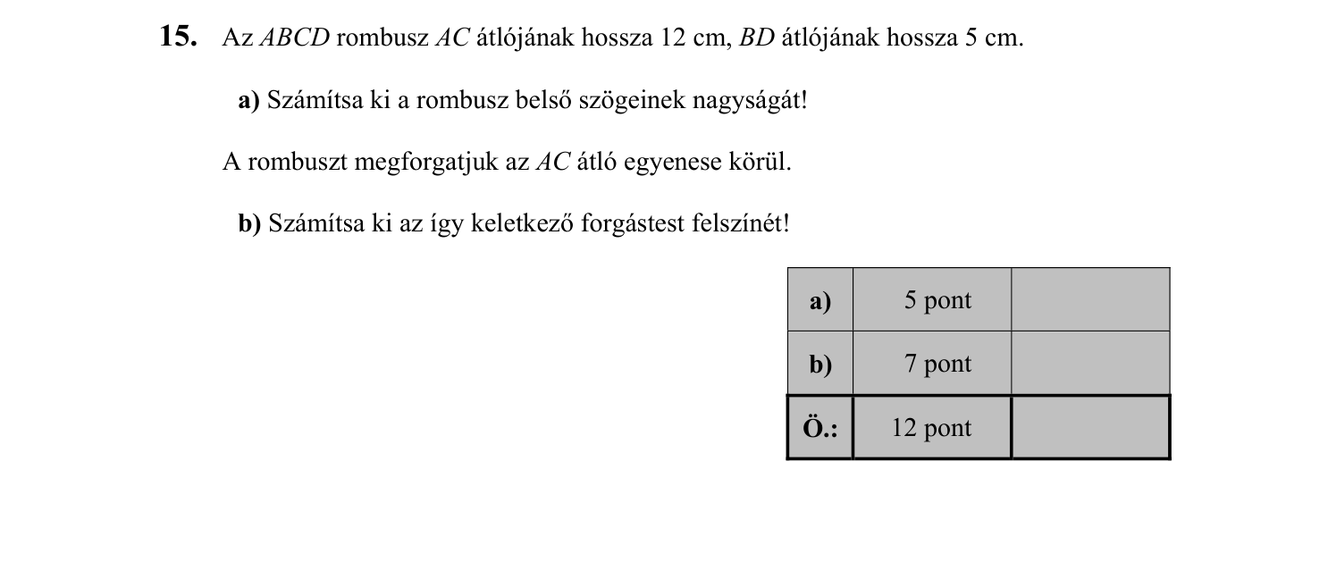 15. feladat
