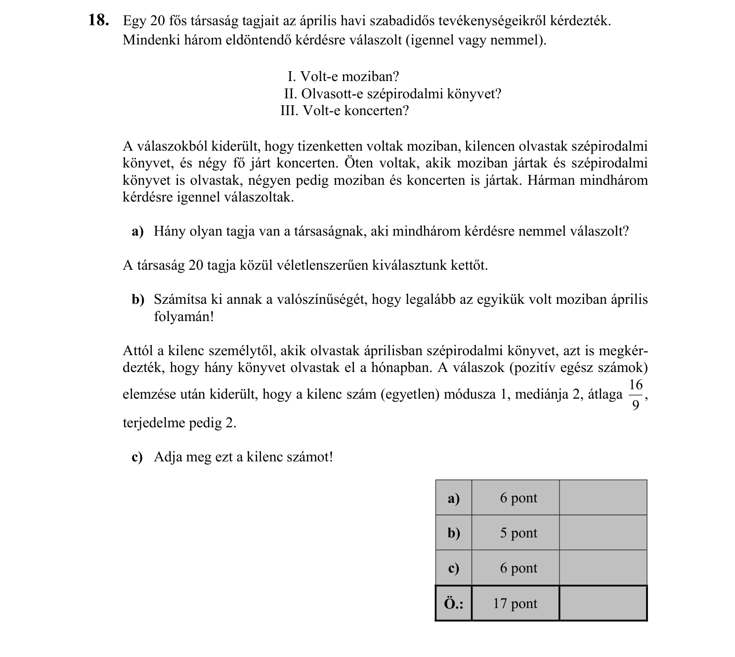 18. feladat