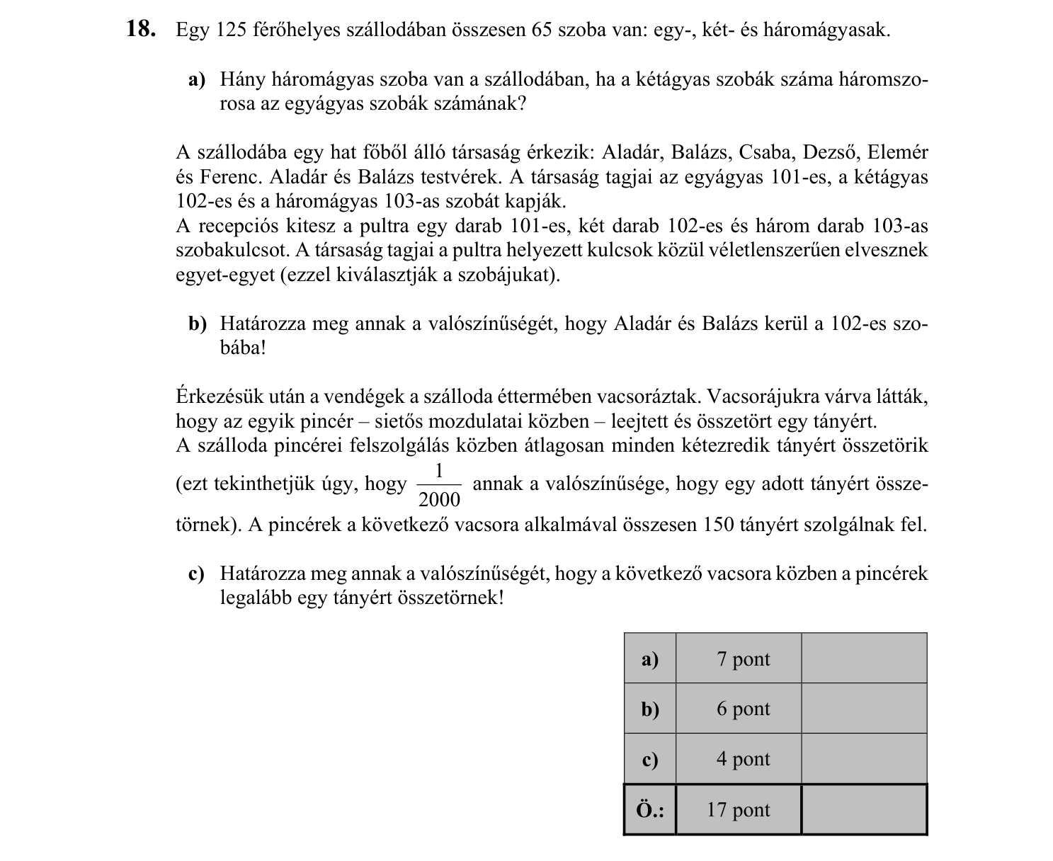 18. feladat