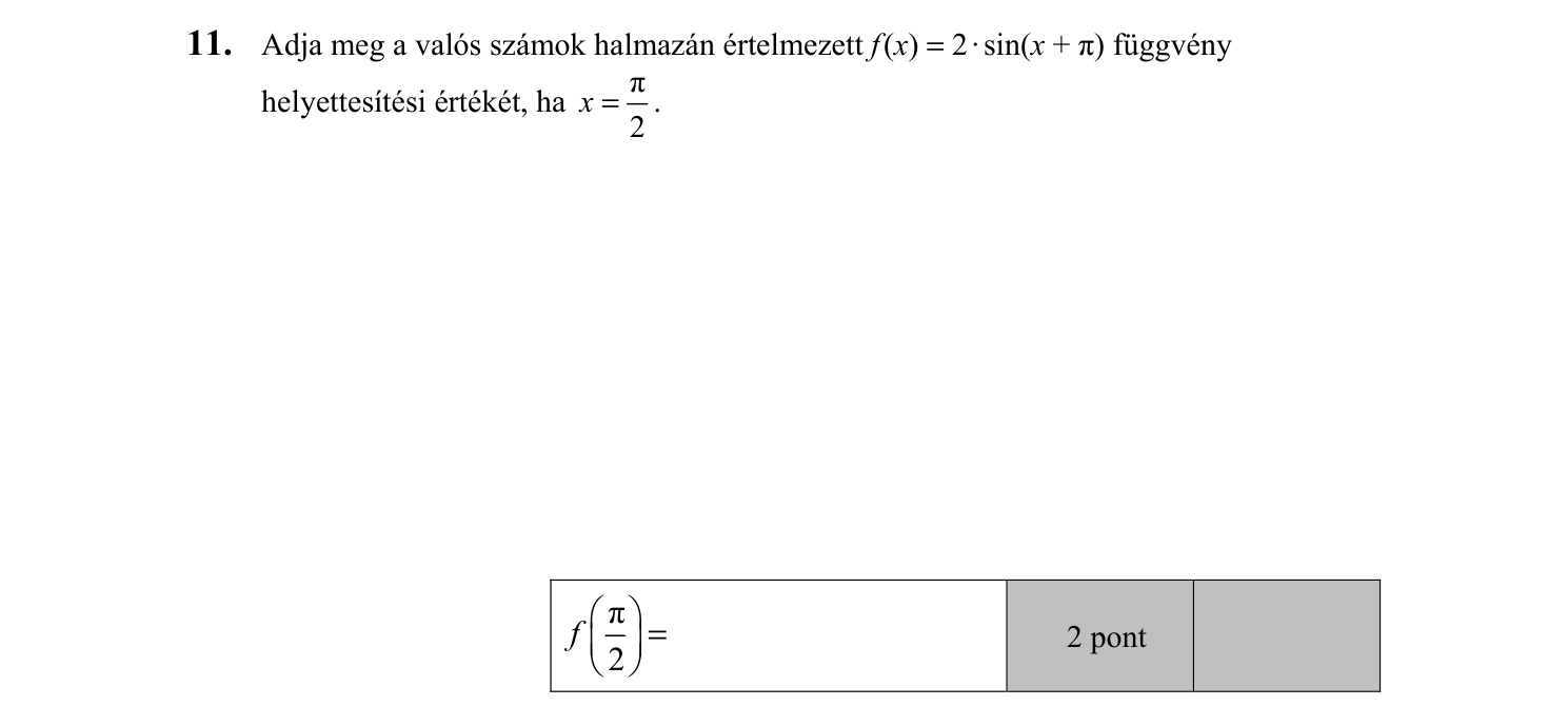 11. feladat
