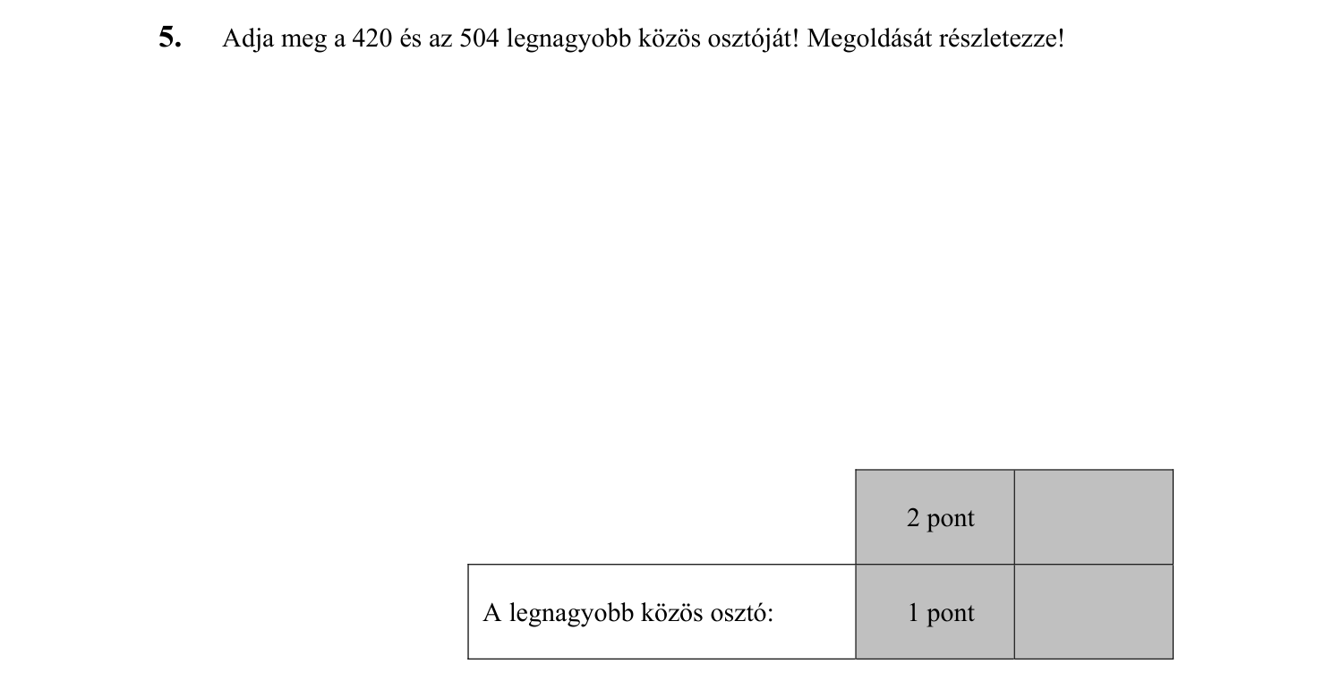 5. feladat