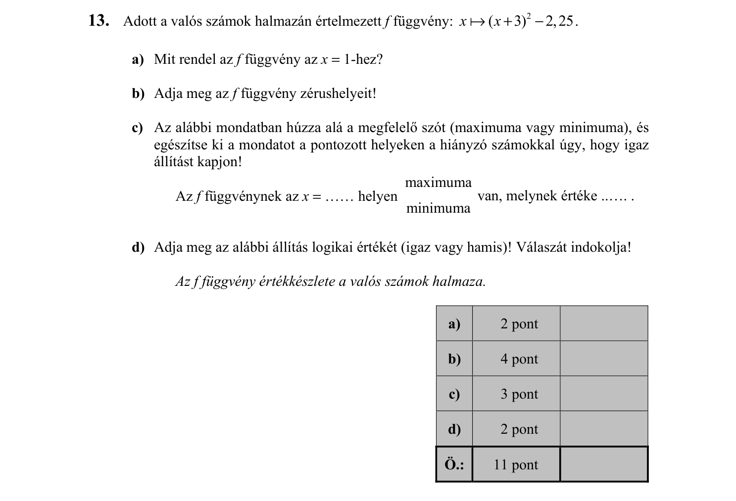13. feladat
