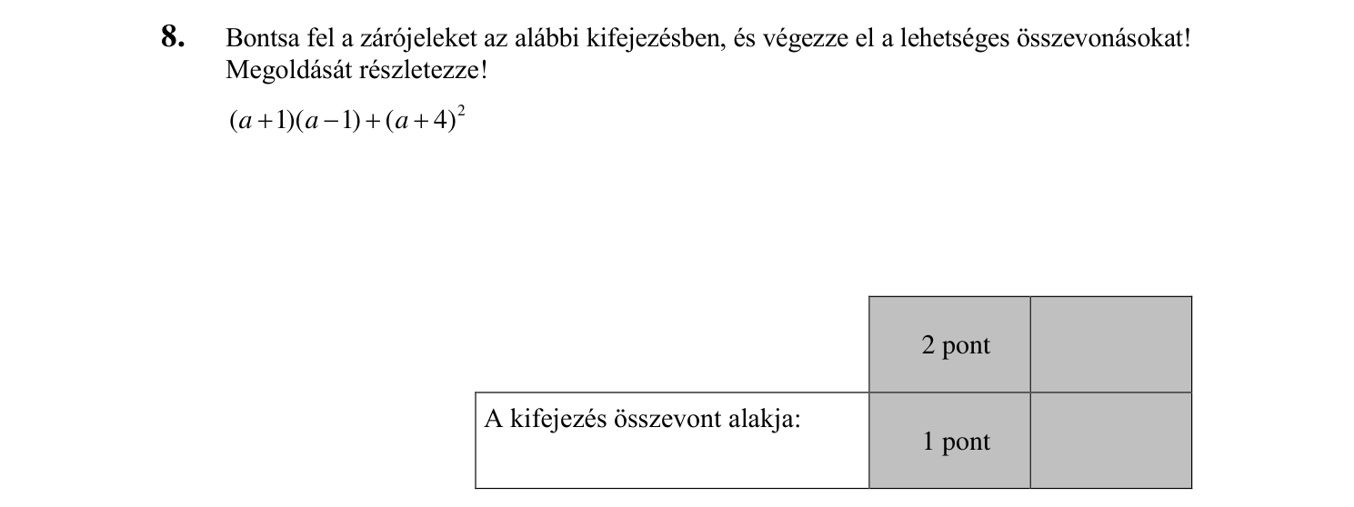 8. feladat