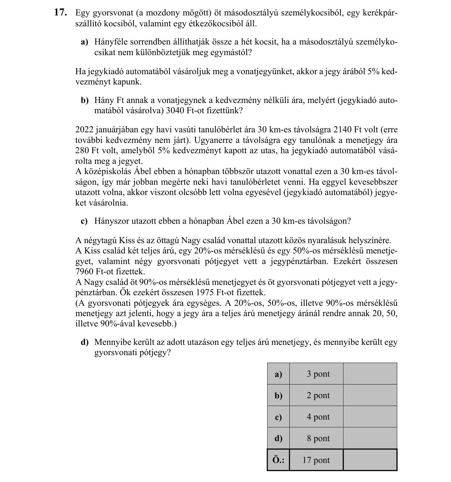 17. feladat