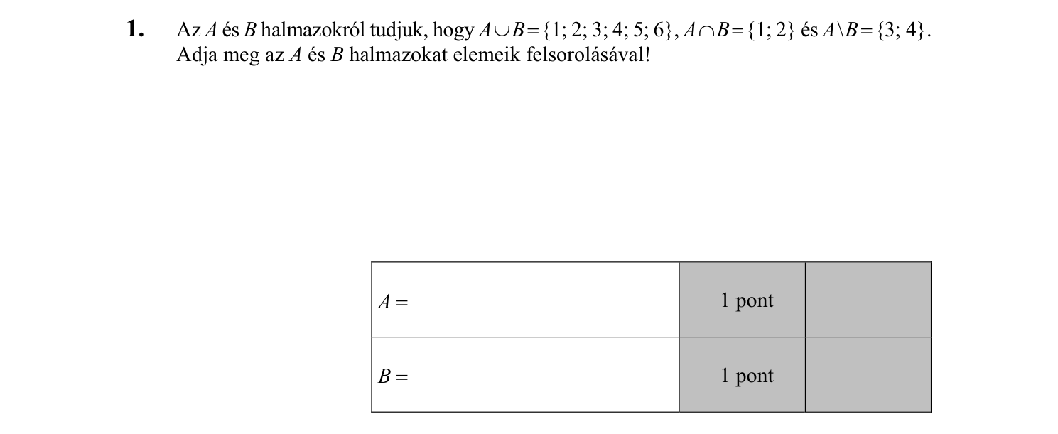 1. feladat