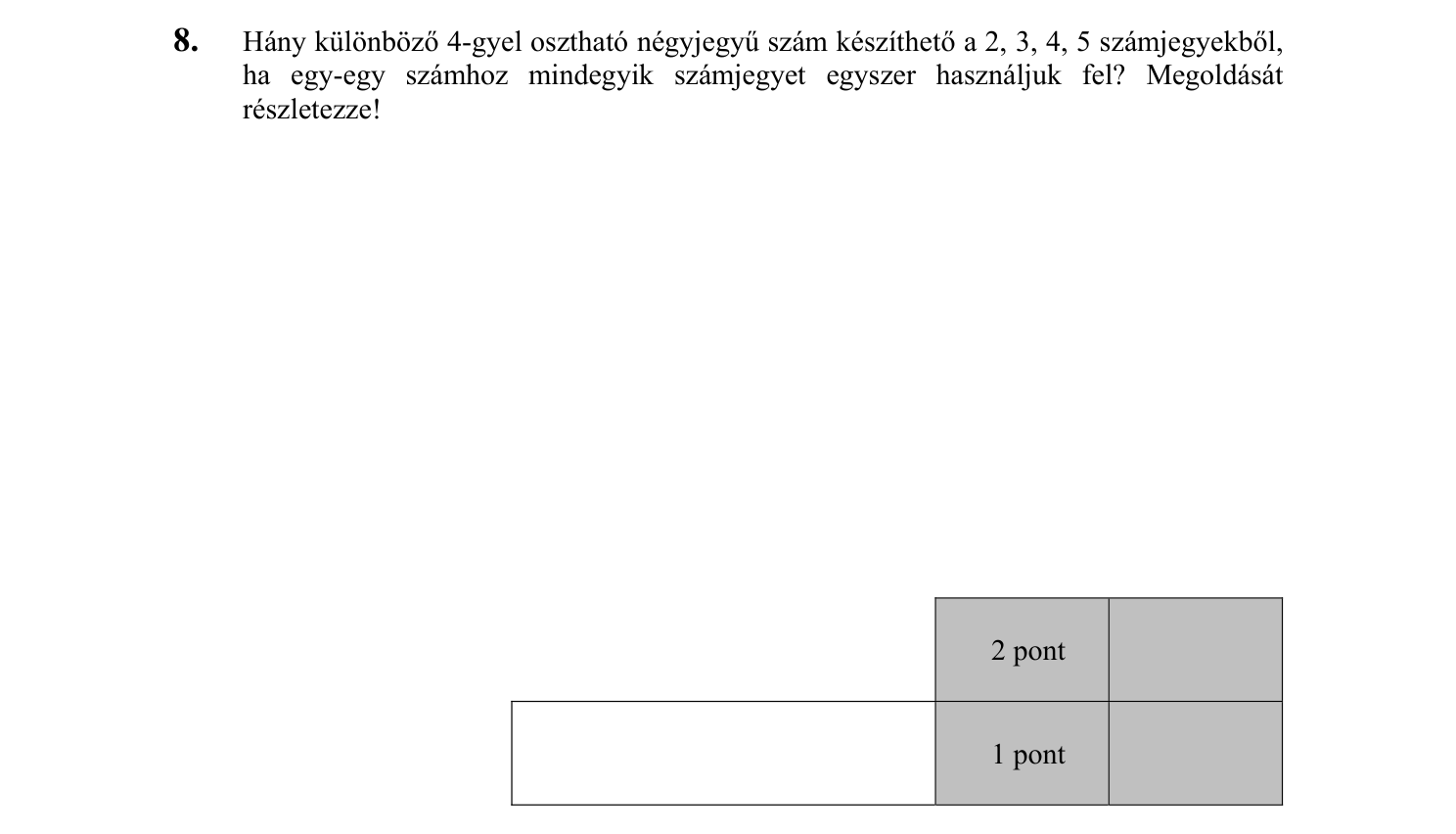 8. feladat